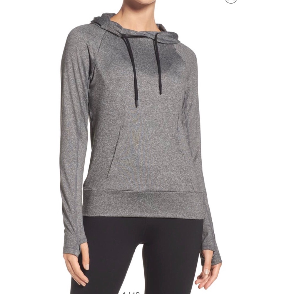 Zella Gray “Like a Girl” Hoodie Size Medium